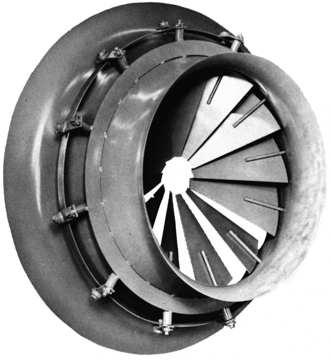 Inlet Vane Damper, Class I, II, III, Special configurations are available